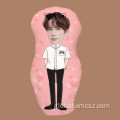 China Custom Cotton Satin Shape Pillow Factory
